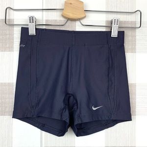 Nike Dri-Fit Athletic Running Boy Short Gray